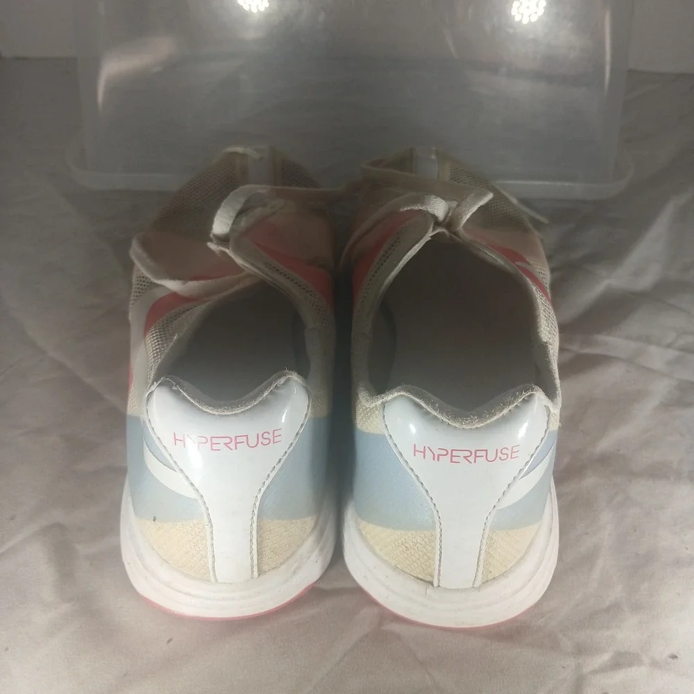 Nike Lunar TR1 Lunar Hyperfuse Women's Athletic Shoes‎ Size 6.5 White Pink Blue